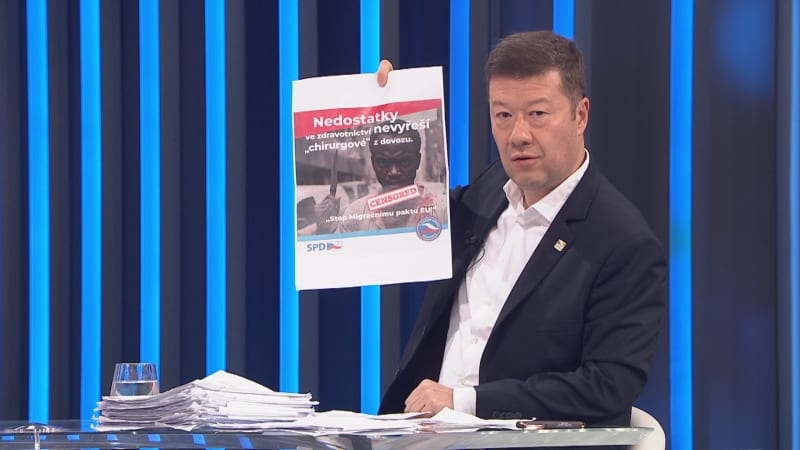 Okamura: Chceme vyměnit policejního prezidenta. Důvodem je i jeho vlastní stíhání kvůli plakátu