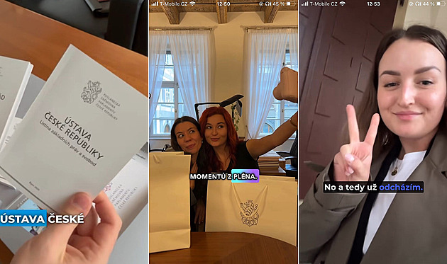 Natáčejí vlogy i unboxing ústavy. Poslanci z generace Z sdílí politiku na Instagramu