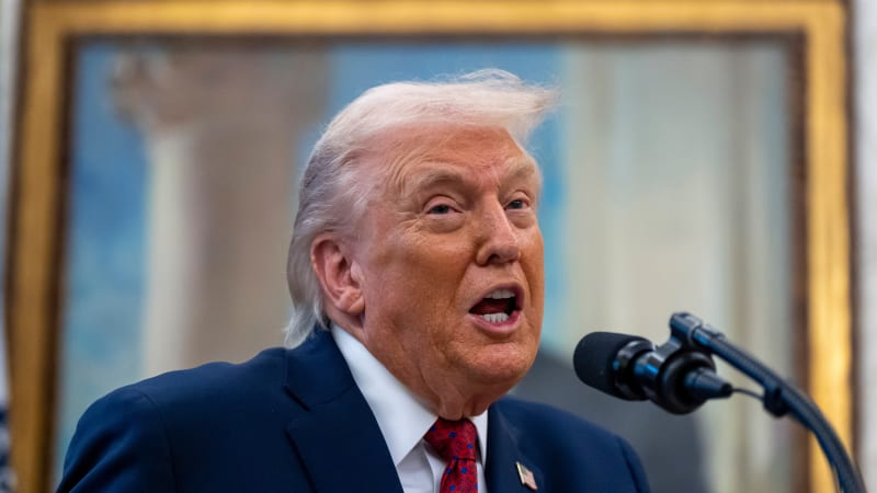 Američané poprvé udeřili na venezuelské pevnině, oznámil Trump