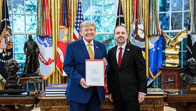 Čeština, Macinka i Babiš aneb Jak Trump vzpomínal. Velvyslance přijal v Bílém domě