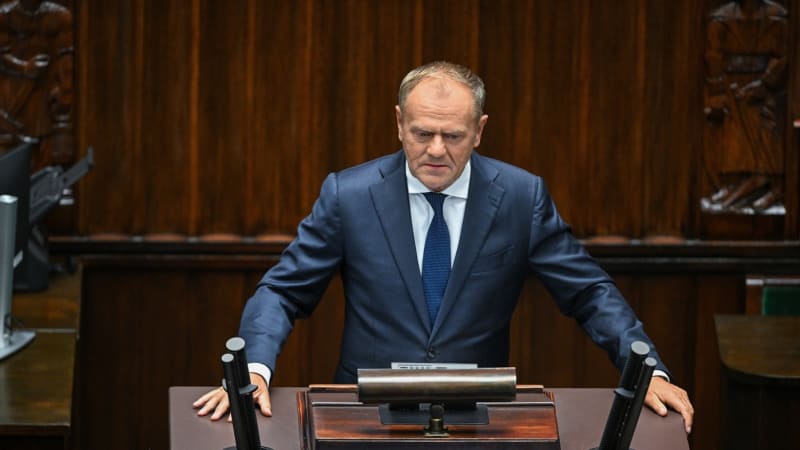 Premiérovi hrozil atentát, tvrdí polská policie. Útok měl směřovat na Tuska i ministra obrany